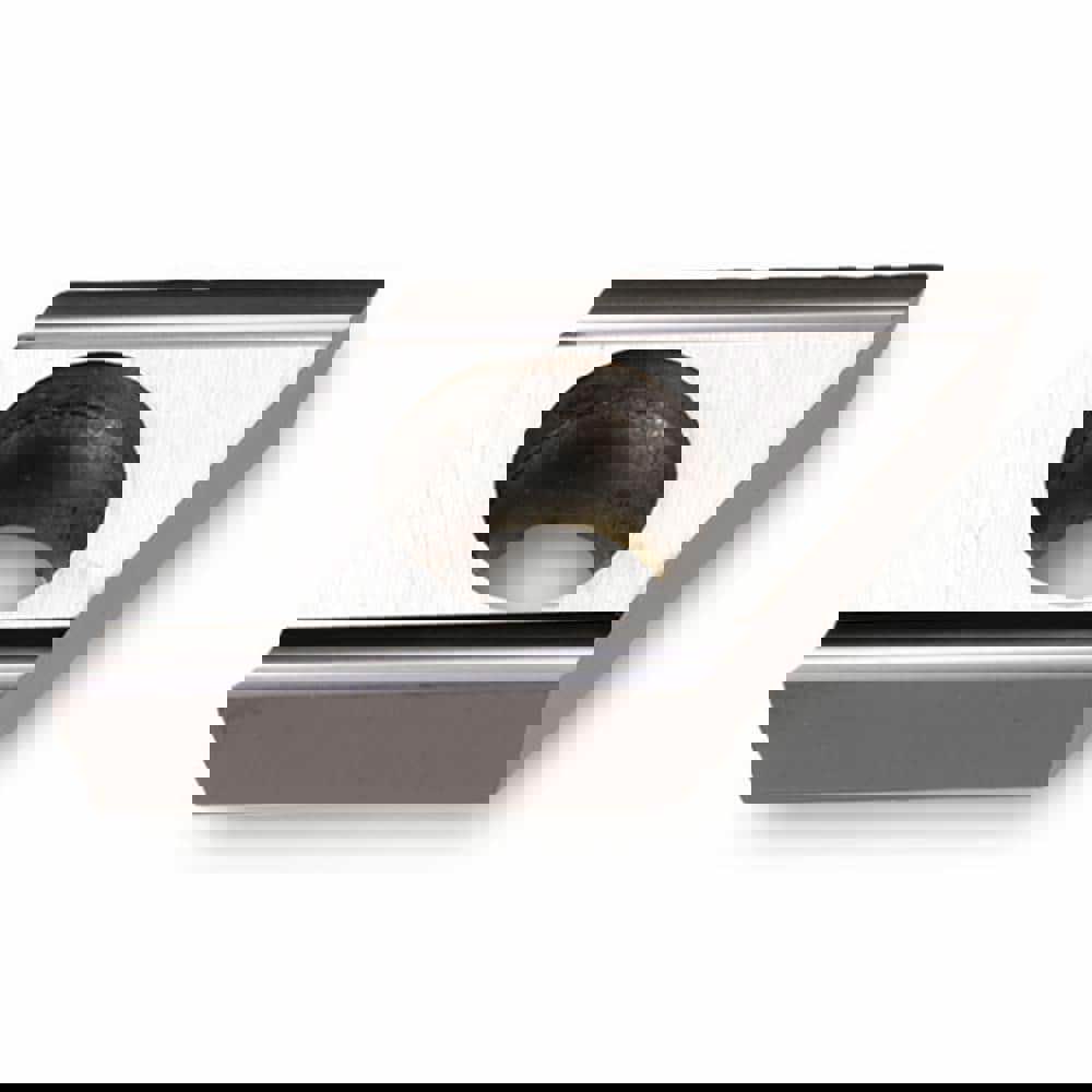 Turning Inserts; Relief Angle: 7 ; Corner Radius (Decimal Inch): 0.0080 ; Included Angle: 55.0 ; Manufacturer Grade: TT9020 ; Coating/Finish: TiCN ; Wiper Edge: No